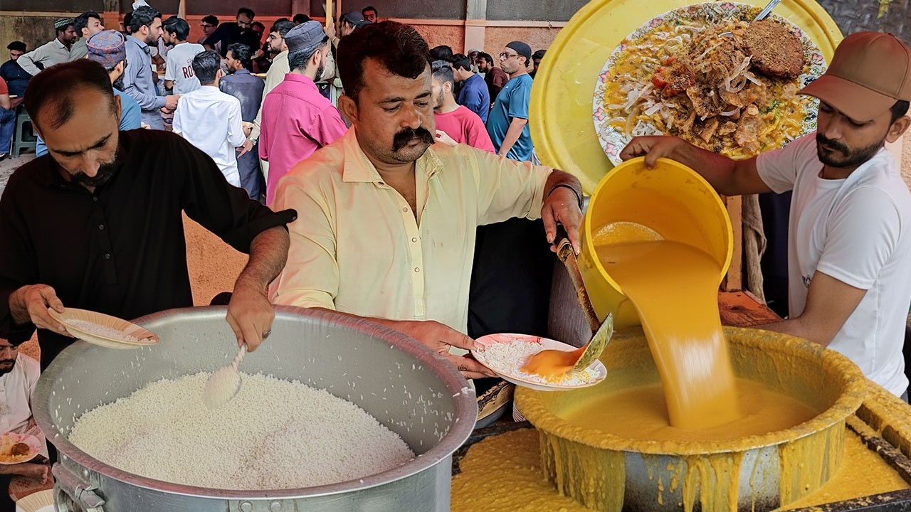 Raju Racket Raju Rocket Daal Chawal Wala | People are Crazy for Dal Rice | Karachi ...