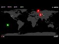 Every Nuclear Detonation Time-lapse Video 1945-1997
