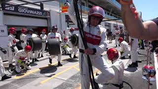 Alfa Romeo Racing F1 Team Pit Stop Practice ( 2019 Canadian GP )