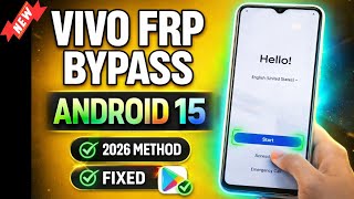 Vivo FRP Bypass Android 15 Without PC (2026) | Play Store Fixed ✅ 100% Working