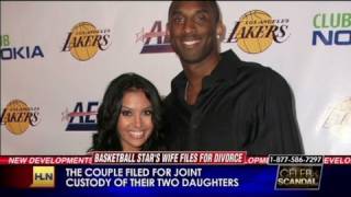 Kobe Bryant's wife files for divorce