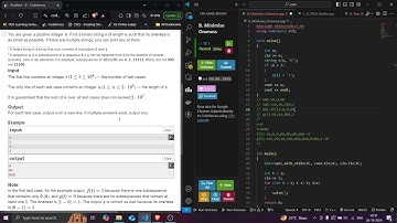 B. Minimise Oneness | Codeforces Round 979 (Div. 2) #codeforces #contest #coding #programming