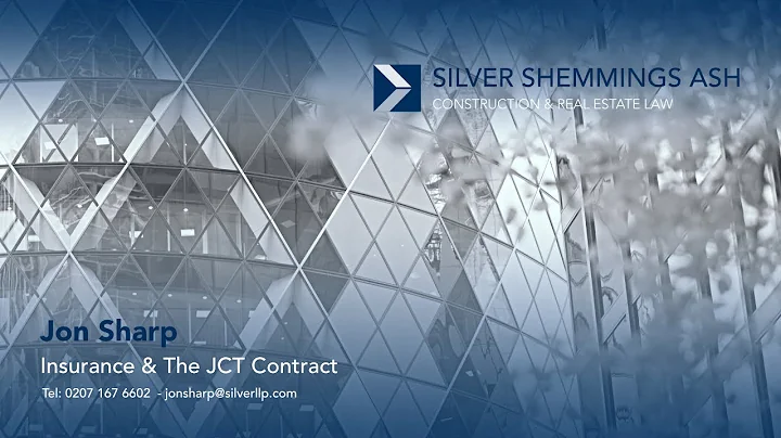 Insurance & The JCT Contract
