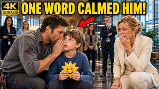 The CEO Offered $750,000 to Calm Her Nonverbal Son—Then the Janitor Sat Down and Whispered One Word The CEO Offered $750,000 to Calm Her Nonverbal Son—Then the Janitor Sat Down and Whispered One Word