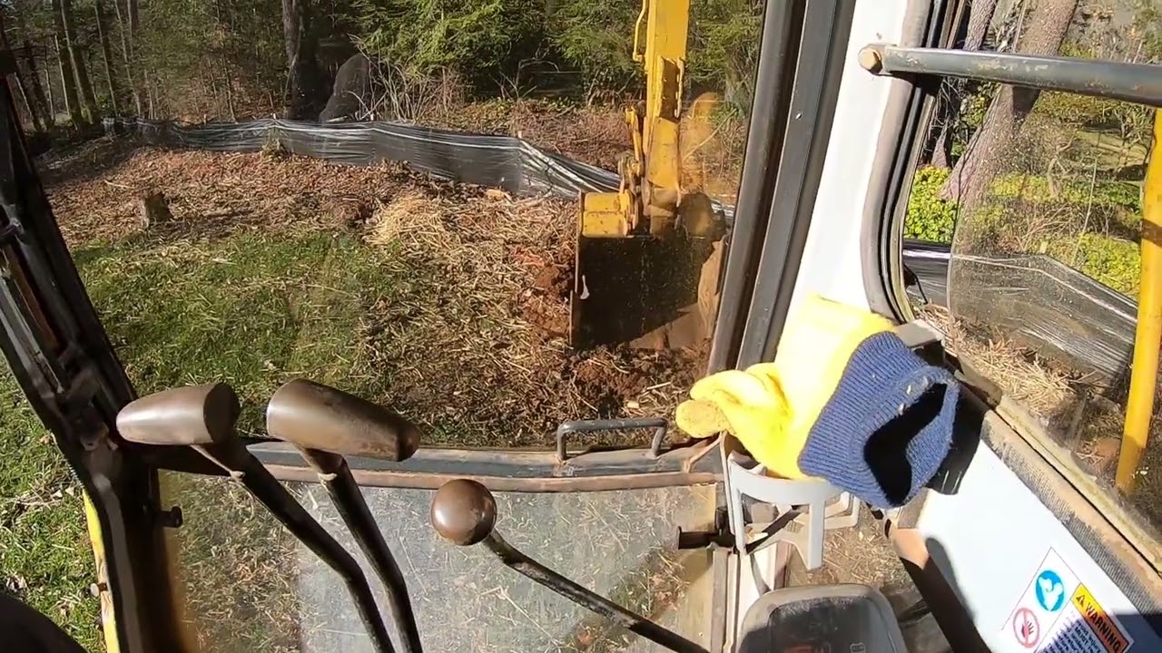 зимние раскопки