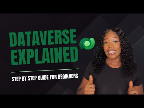 Microsoft Dataverse for PowerApps- Tutorial for beginners - YouTube