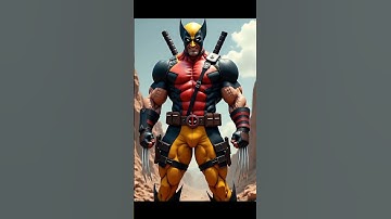 Deadpool and wolverine fusion| #deadpool #wolverine #fusion #marvel #ai #edit #shorts #avengers