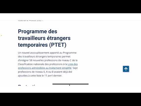 Mise à jour pour les travailleurs temporaires au Canada!! Vous êtes chanceux ??