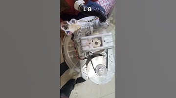 experiment LG washing machine gearbox change #shot #trending #youtubshots