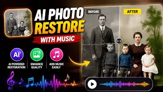 Ai Photo Restore With Music || Ai Photo Restore With Music App Kaise Use Kare | Ai Photo Restore App