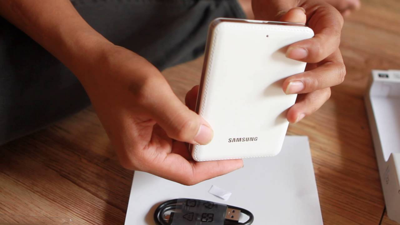 External Hard Drive Samsung J3 Portable Series !TB YouTube
