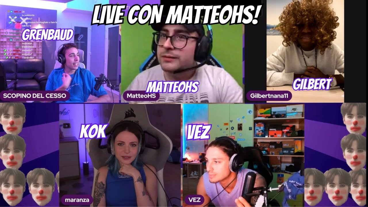 MATTEOHS TORNA IN LIVE DA GRENBAUD!