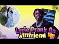 Lil Tjay - “Run It Up” | LYRIC PRANK ON GIRLFRIEND 🥰**WE FACETIMED AND SOMEONE ELSE PICKED UP**😍