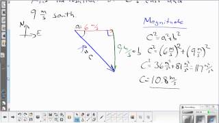 Vector Addition at Right Angle