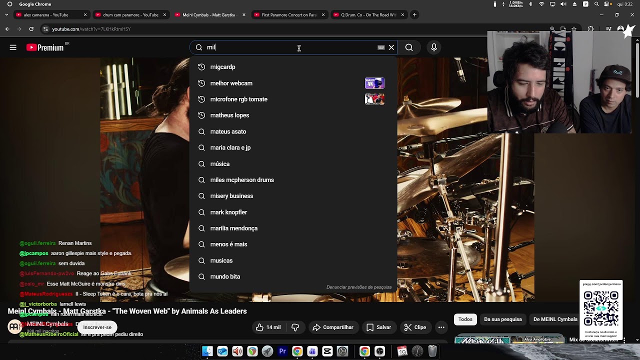 LIVE RELAMPAGO, COM O ERIC!!! AUDIÇÃO DUNAMIS (A VERDADE)