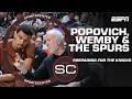 Inside Gregg Popovichs special bond with Wemby ahead of Spurs-Knicks NBA Finals ?? | SportsCenter