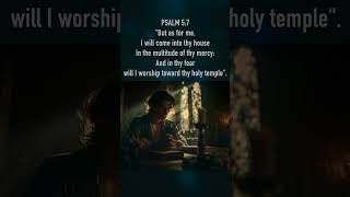 But As for Me | Psalm 5 KJV Song
