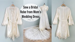 DIY Bridal Robe