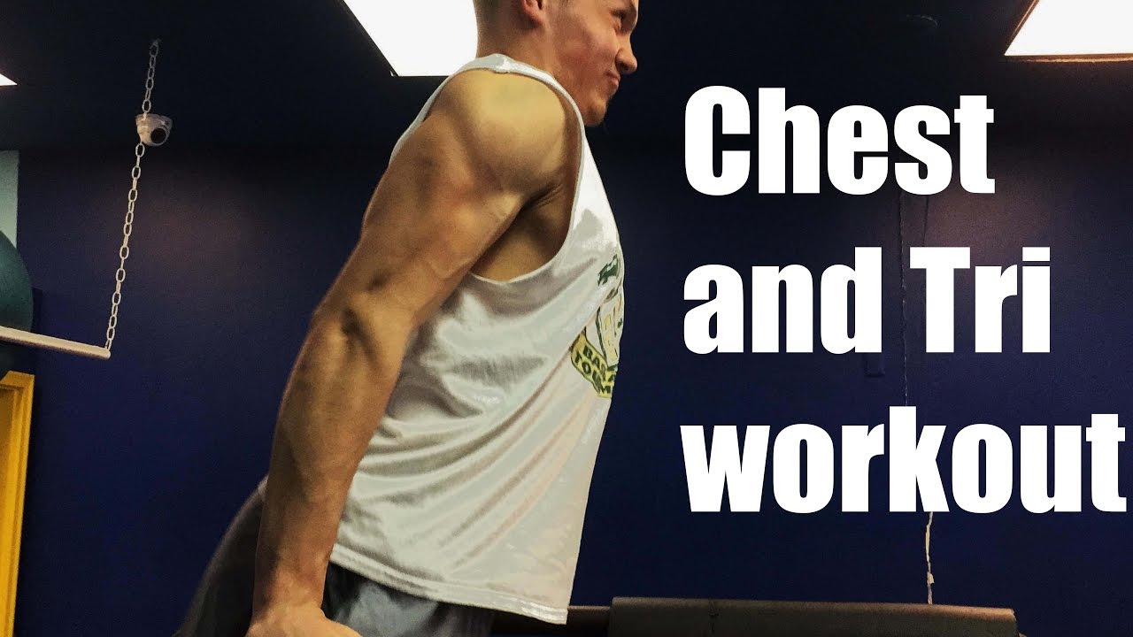 Workout for explosive Bench 17 year old Augie Camacho Natural Body