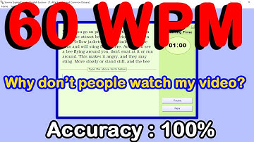 60 WPM Typing Test: Can You Match My Speed? #typingtips #typingtest #typing #raushantypingmaster