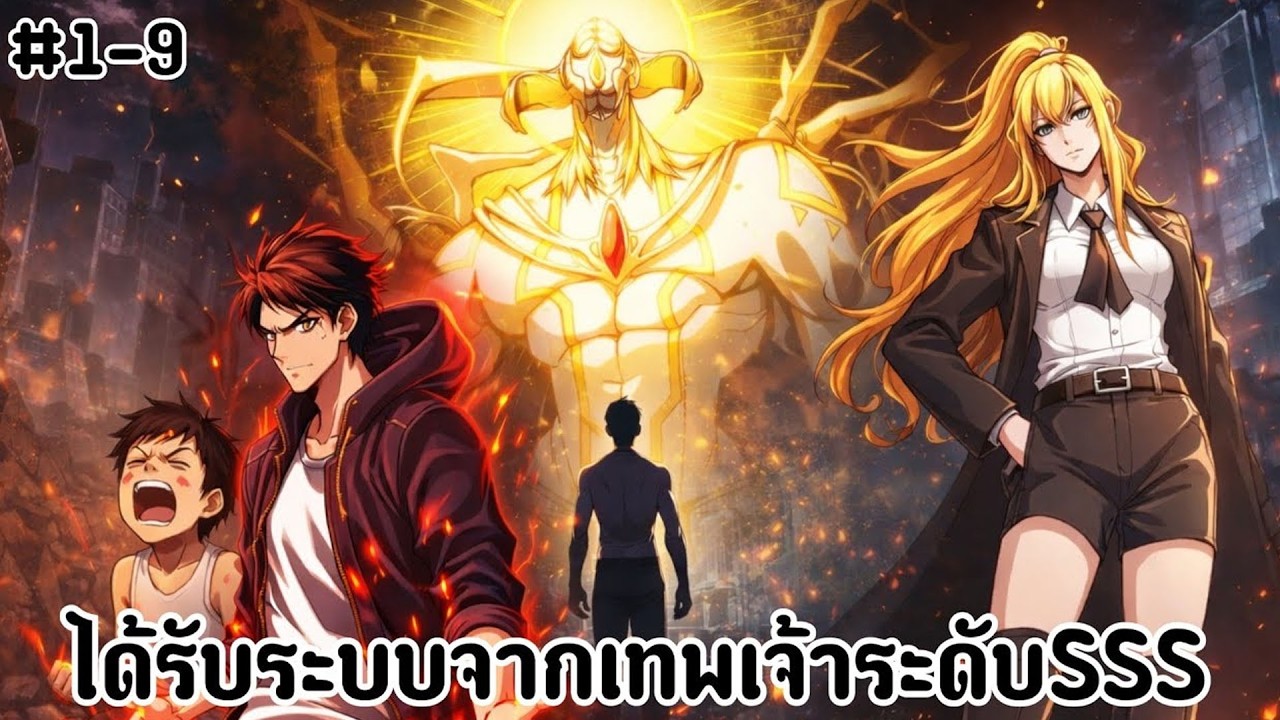 เทพไร้พ่าย หนึ่งฝ่ามือสะเทือนสามพันจักรพรรดิ! | ตอนที่ 1-9 | สปอยมังงะ