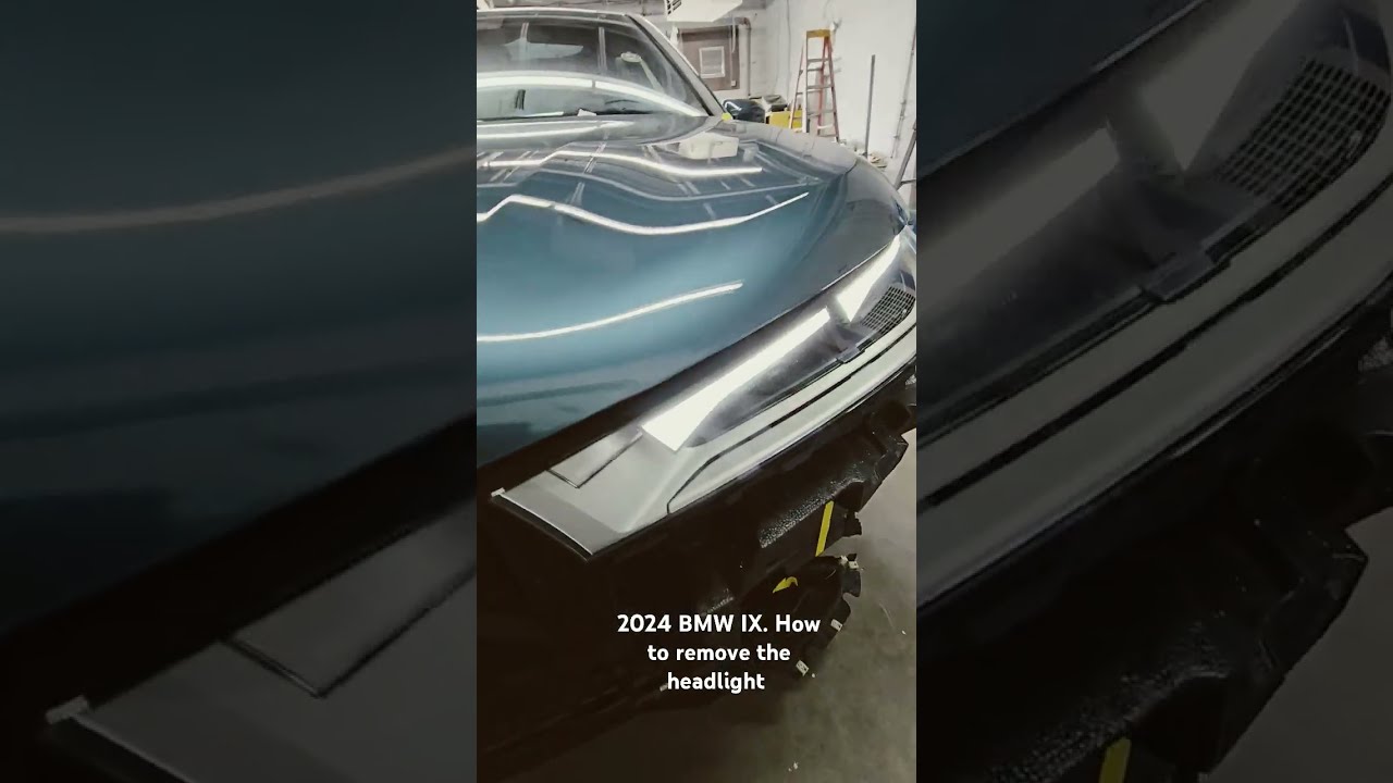 2024 BMW IX How To Remove The Headlight 
