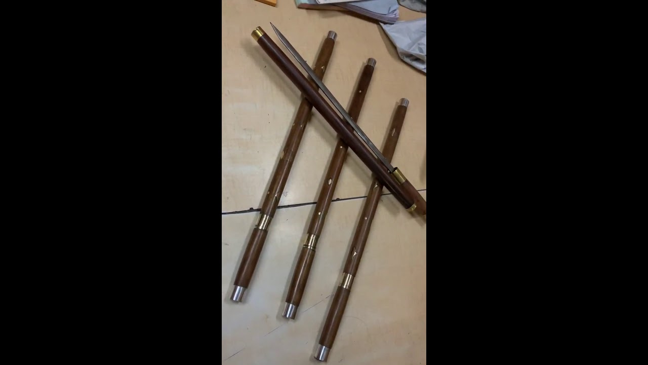 Blade sword cane Gupti small swords armoury Amazon store YouTube