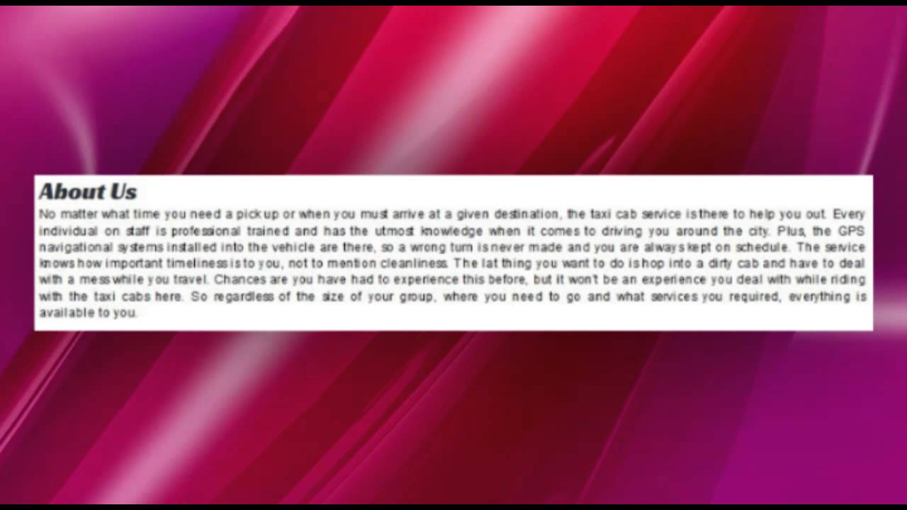 Bell Cab Company YouTube