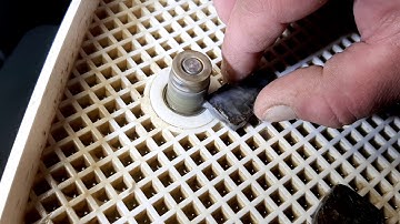 Alberta Ammolite Production Video with Fossil Dad: Ceramic Glass Cutter