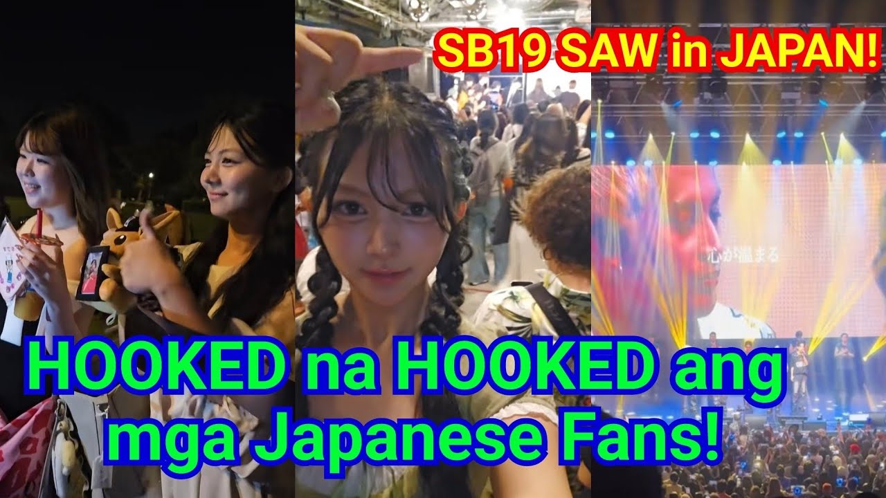 Японские фанаты, они такие горячие и обожают SB19...