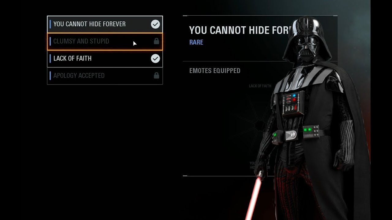 Darth Vader Battlefront 2 Voice