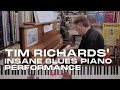 Inspirational blues piano performance by tim richards  musicgurus