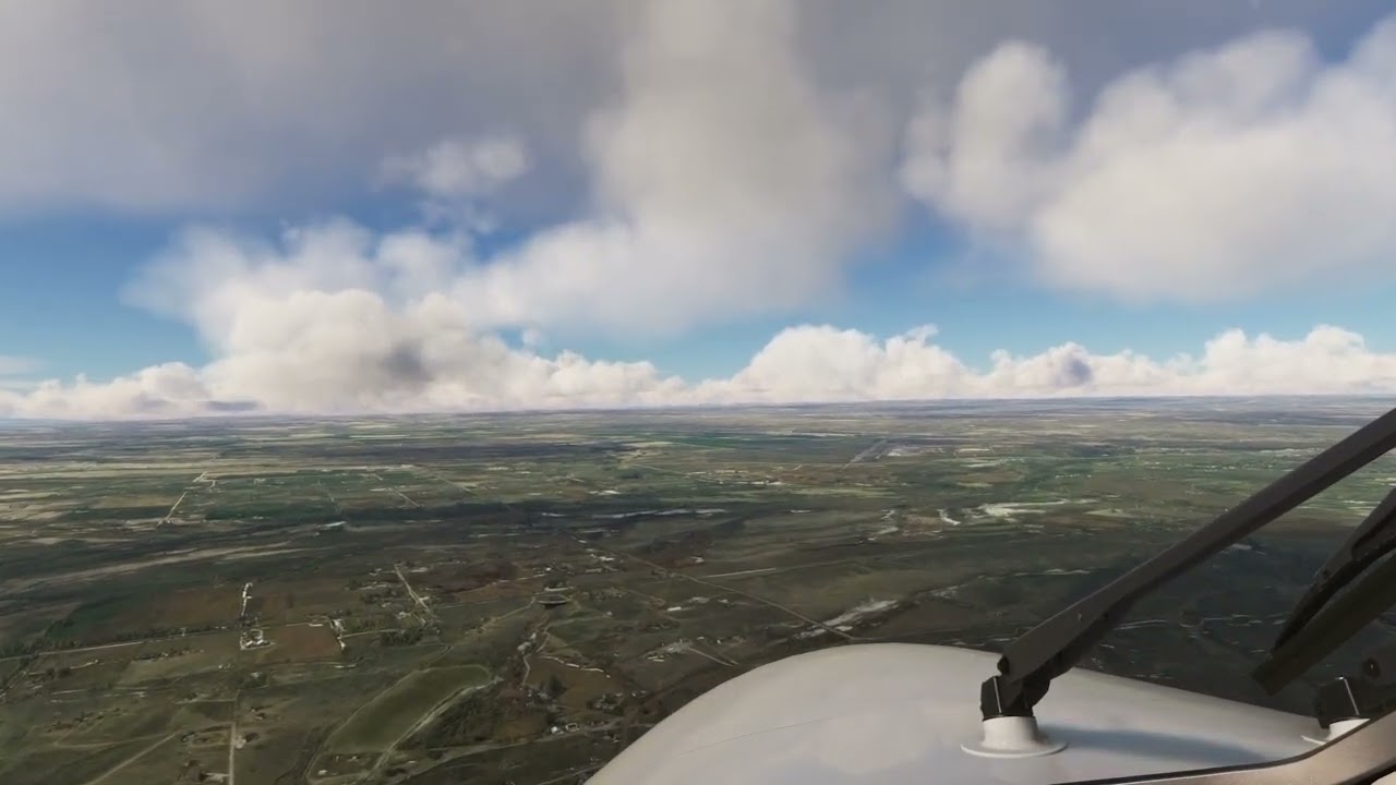 Landing in Casper Wyoming | KCPR (CPR) | Casper Natrona County International Airport 