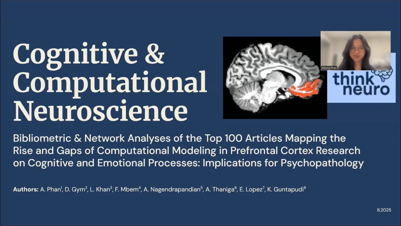 Cognitive & Computational Neuroscience Bibliometrics Analysis Research ...