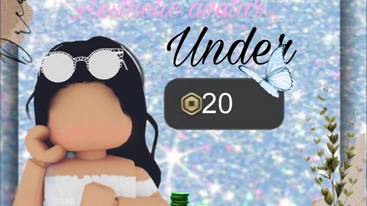 Aesthetic avatar for just under 20 ROBUX! - YouTube