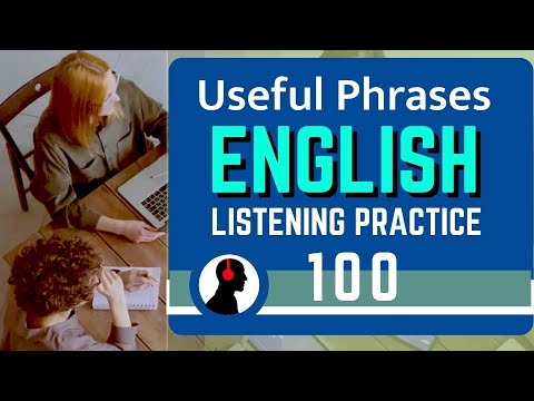 100 Useful English short phrases:: listening practice::Easy and Useful