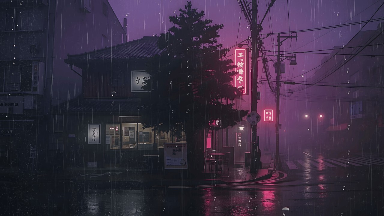 Tokyo Rain Night - Chill Lofi Beats for Study & Relax | Lo Fi Playlist ...