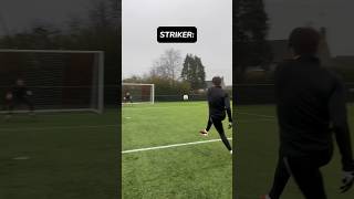When the goalkeeper asks you to warm him up… 😬