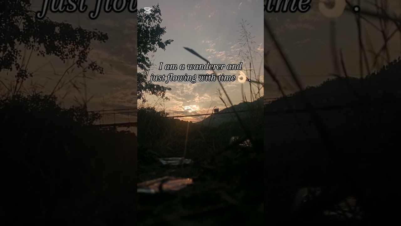 A visual blend of time, movement, and emotion this video capture the poetry of life flowing forward.