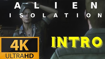 Alien: Isolation - Intro (AI Enhanced 4K 60fps)