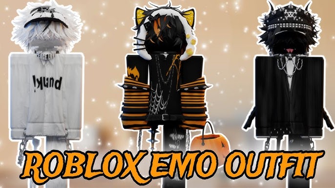 Roblox Emo Boy🖤🤍 Outfit