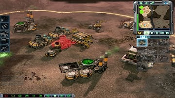 Command & Conquer 3: Tiberium Wars Skirmish GDI VS Nod Medium Balanced 2