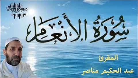 سورة الانعام من قراءة الشيخ عبد الحكيم مناصر