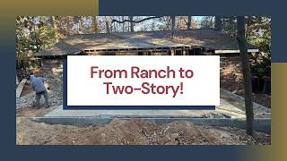 Home Renovation Update | Basement Dig + 2nd Story Framing | TCW HOMES
