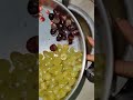 Custard _Mixed fruits Custard recipe _ Summer Season Dessert 🍎🫐🍇#Home made Dessert🤤😋😋😋