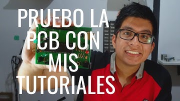 Pruebo la PCB con mis Tutoriales PIC18F4550 - Wels Theory