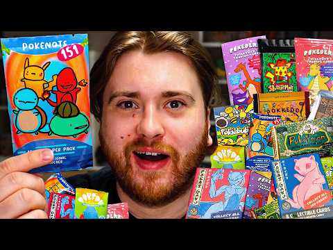 I Opened Every Pokemon Card Parody Product - YouTube