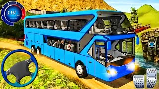 Uphill Offroad Bus Driving Simulator - Android GamePlay screenshot 4