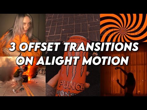 3 OFFSET TRANSITIONS ON ALIGHT MOTION | jinxシ︎