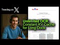 Unlimited OCR: Constant KV Cache for Long Docs
